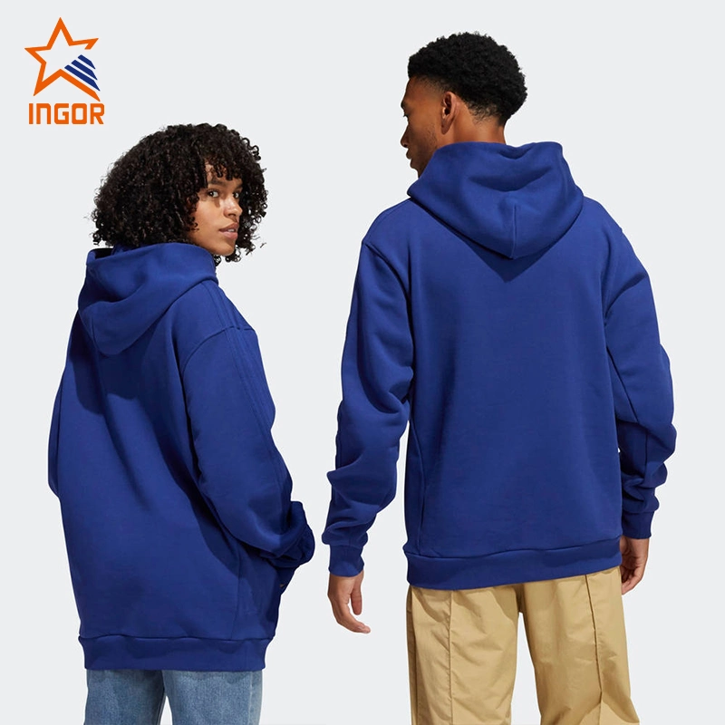 Ingorsports Wholesale Mens Sweat Suits 2 Pieces Hoodie Set Jogging Suit Tracksuit for Men