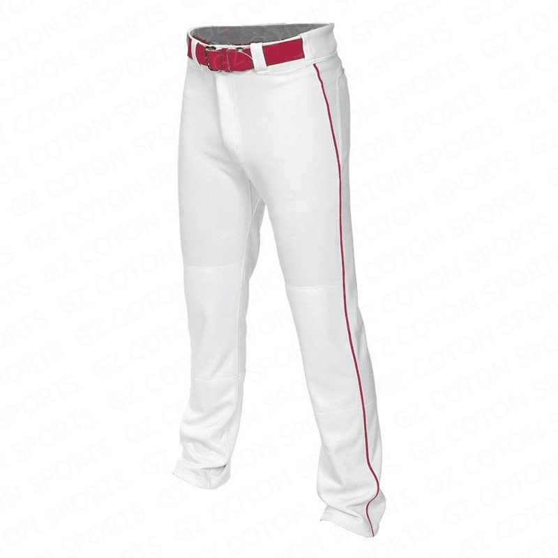 Custom 100% Polyester Breathable Baseball Pants Wholesale Men Quick Dry Baseball Softball Pant Trousers