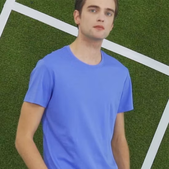 Maßgeschneiderte einfache Kleidung, einfarbig/bedruckt/bedruckte Kleidung, Baumwolle/Polyester, Herren-Golf-T-Shirt/T-Shirt