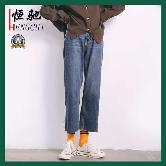 Casual Streetwear Sommer Einfarbig Hohe Taille Boot Cut Damen Schlaghosen Jean Ausgestelltes Jeans Hosen Hosen für Frauen